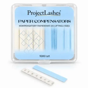 Popieriniai kompensatoriai blakstienu laminavimui blakstienu laminavimo priemones project lashes